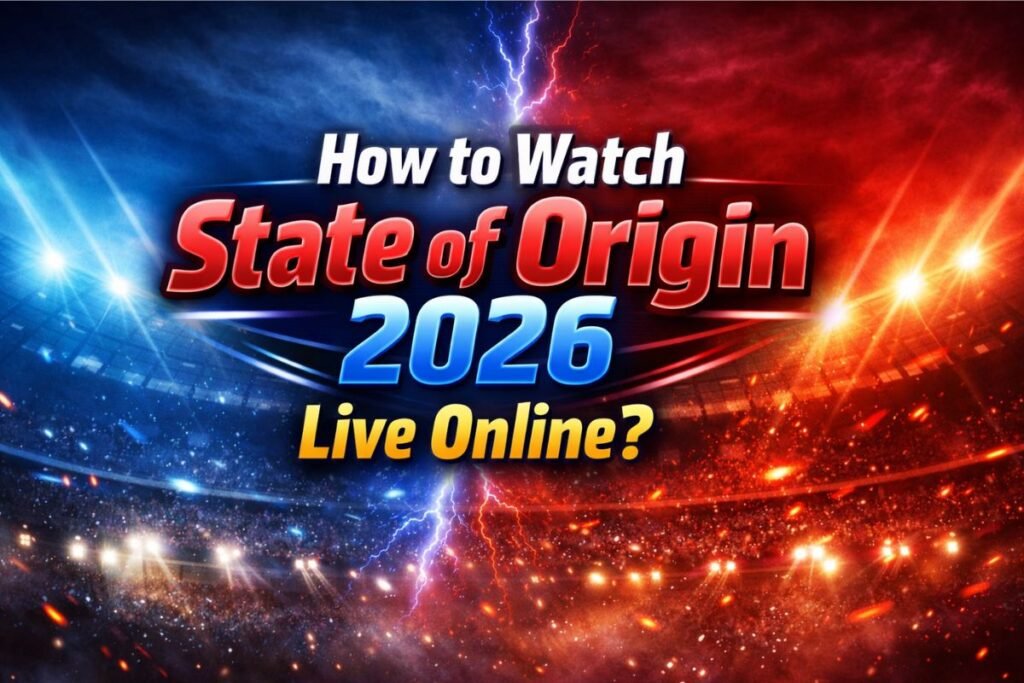 State of Origin 2026 live